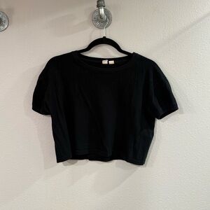 Beach by Exist Short Sleeve Cropped Short Sleeve